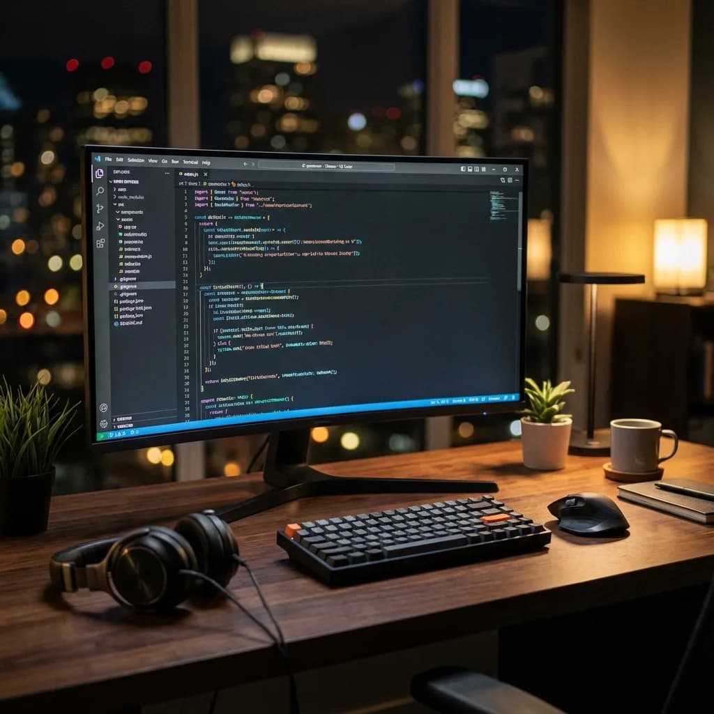 Moderner Softwareentwicklungsarbeitsplatz